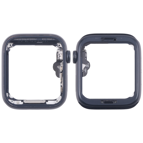 

For Apple Watch SE 2022 40MM LTE Aluminium Alloy Middle Frame Bezel Plate with Crown Spin Axis Flex Cable(Midnight)