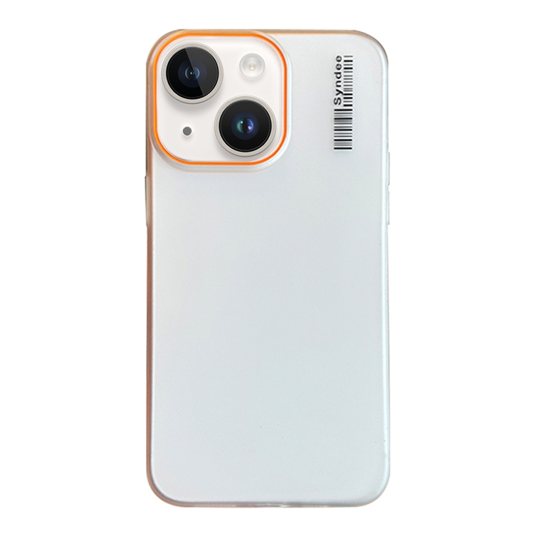 

For iPhone 14 Plus Soft Sandy Skin Feel Translucent PC Phone Case(Transparent White)