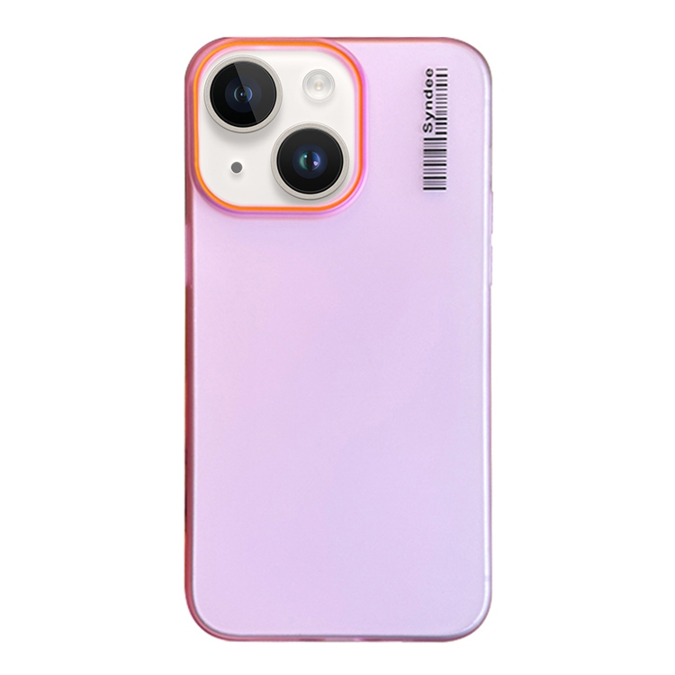 

For iPhone 14 Soft Sandy Skin Feel Translucent PC Phone Case(Rose Pink)