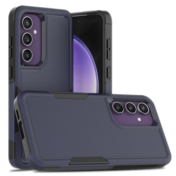 

For Samsung Galaxy S24 FE 5G 2 in 1 PC + TPU Phone Case(Dark Blue)