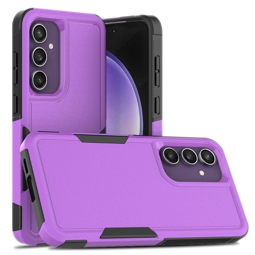 

For Samsung Galaxy S24 FE 5G 2 in 1 PC + TPU Phone Case(Purple)