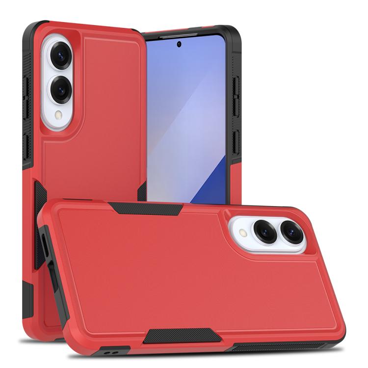 For Samsung Galaxy S25 Edge 5G 2 in 1 PC + TPU Phone Case(Red)