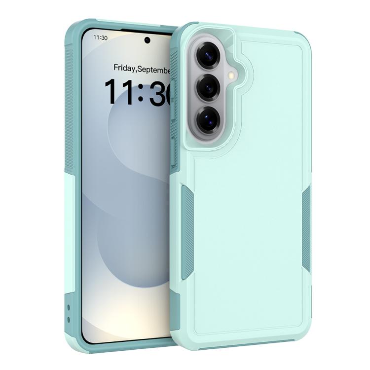 

For Samsung Galaxy S26+ 5G 2 in 1 PC + TPU Phone Case(Light Green)