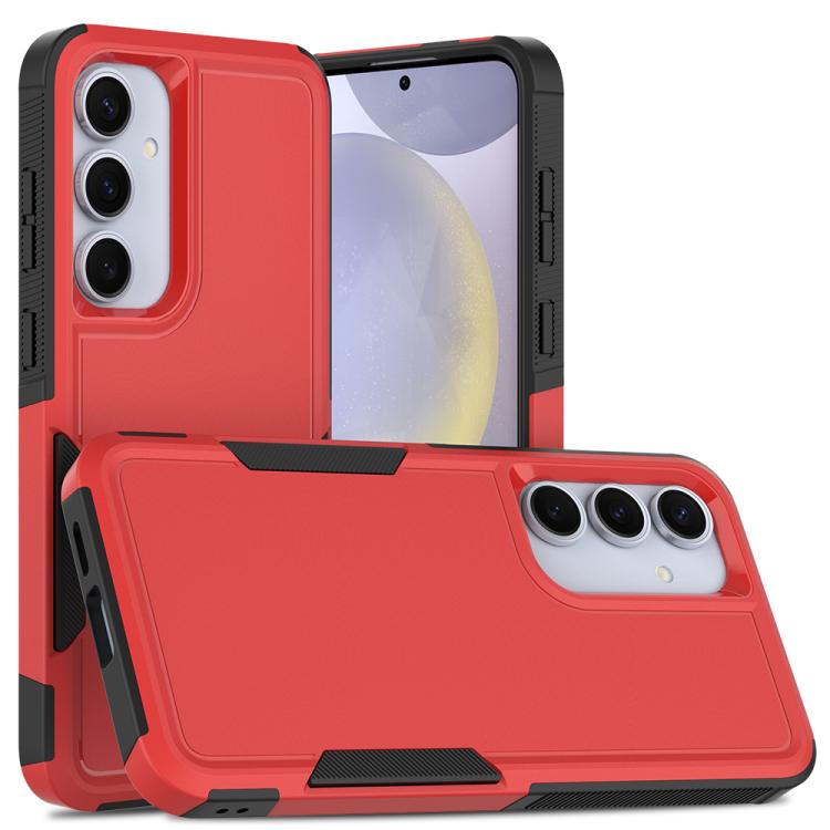 

For Samsung Galaxy S25+ 5G 2 in 1 PC + TPU Phone Case(Red)