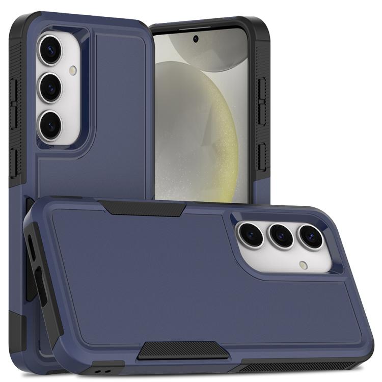 

For Samsung Galaxy S25 5G 2 in 1 PC + TPU Phone Case(Dark Blue)
