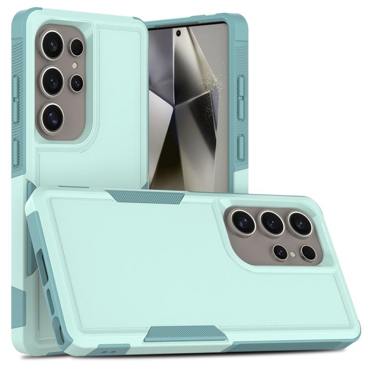 

For Samsung Galaxy S25 Ultra 5G 2 in 1 PC + TPU Phone Case(Light Green)