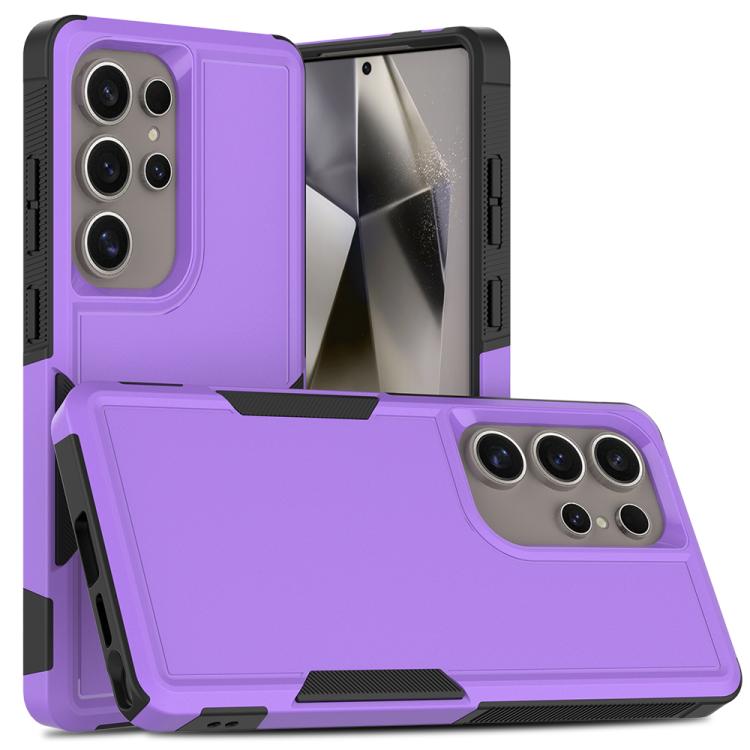 For Samsung Galaxy S25 Ultra 5G 2 in 1 PC + TPU Phone Case(Purple)