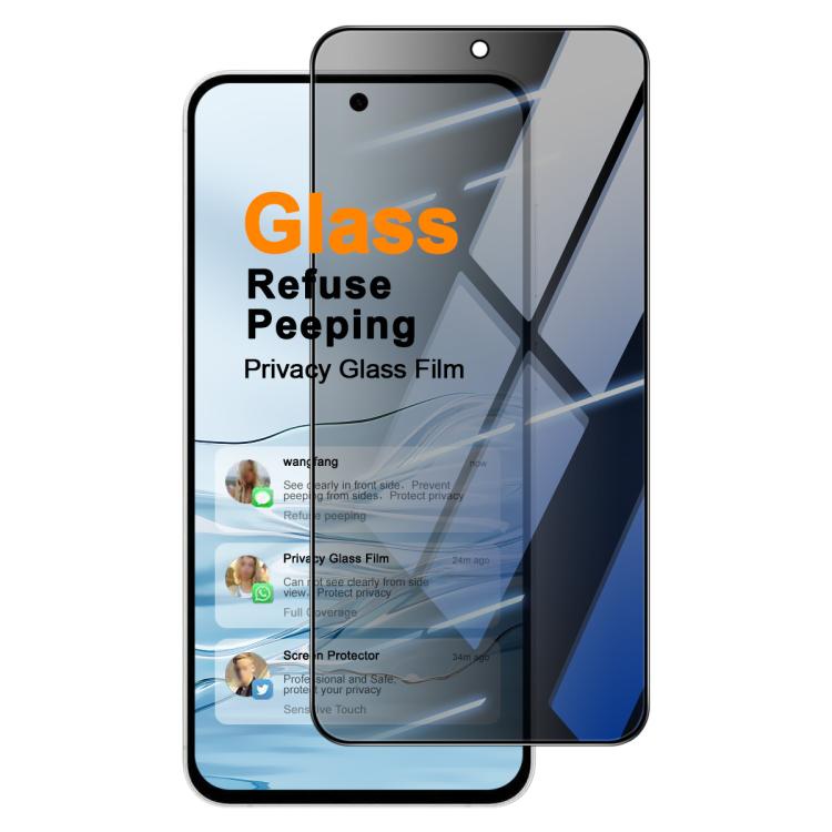 

For Galaxy S24 FE 5G imak HD Full Screen Privacy Tempered Glass Protective Film