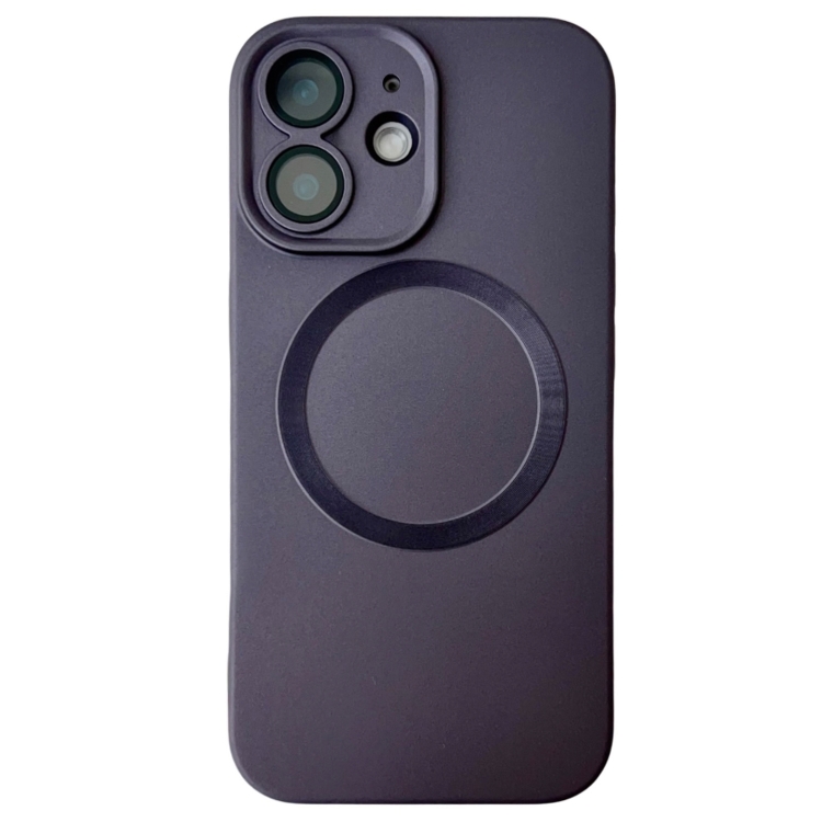 

For iPhone 11 Metallic Paint CD Texture MagSafe TPU Phone Case(Grey)