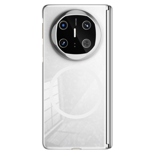 

For Huawei Mate X6 Clear MagSafe PC Full Coverage Phone Case(White)