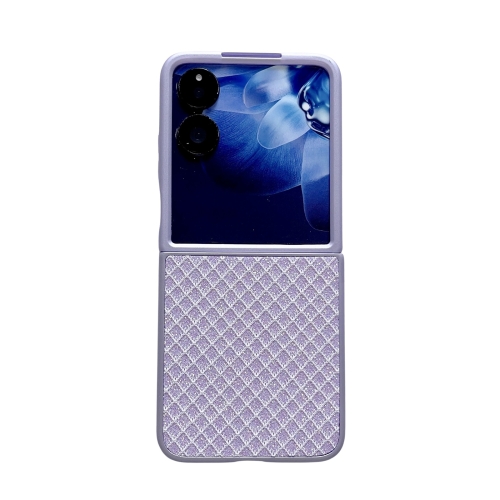 

For Xiaomi Mix Flip Sparkling Diamond Rhombus PC Phone Case(Purple)