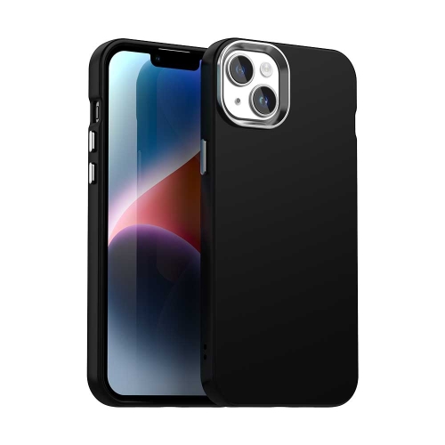 

For iPhone 14 Colorful Series Shockproof Phone Case(Black)