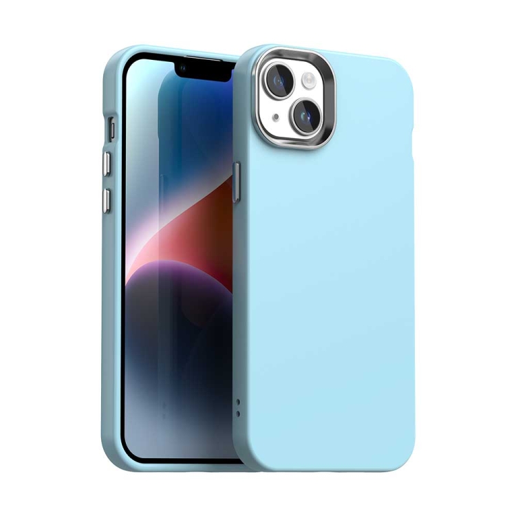 

For iPhone 14 Colorful Series Shockproof Phone Case(Blue)