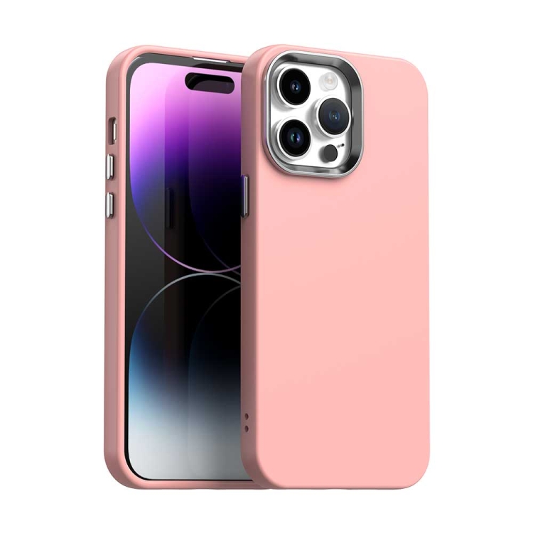 

For iPhone 14 Pro Max Colorful Series Shockproof Phone Case(Pink)