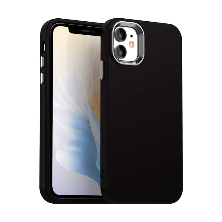 

For iPhone 11 Colorful Series Shockproof Phone Case(Black)