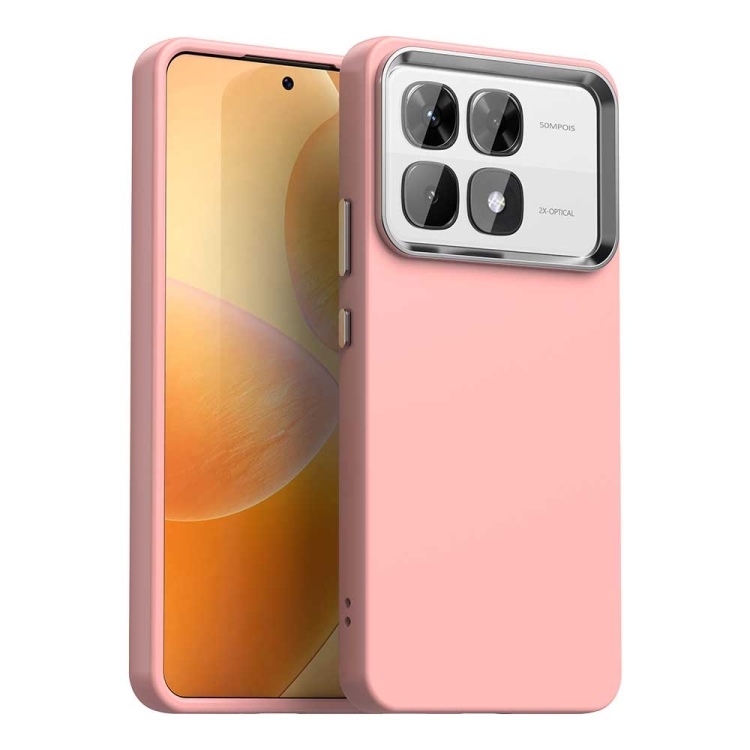 

For Redmi K70 Ultra Colorful Series Shockproof Phone Case(Pink)