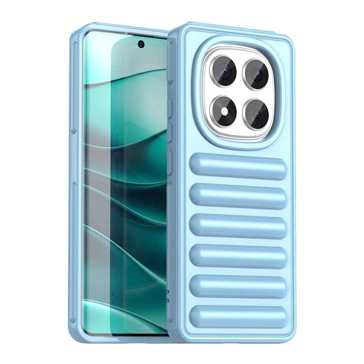 

For Redmi Note 14 Pro 5G Capsule Series Candy Color IMD Phone Case(Blue)