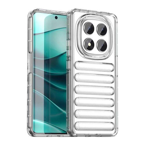 

For Redmi Note 14 Pro 5G Capsule Series Candy Color IMD Phone Case(Transparent)