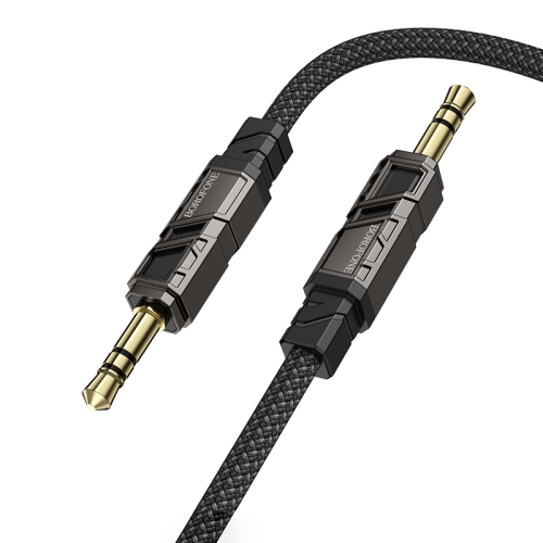 

Borofone BL22 3.5mm Zinc Alloy Dignity AUX Audio Cable, Length:1m(Black)