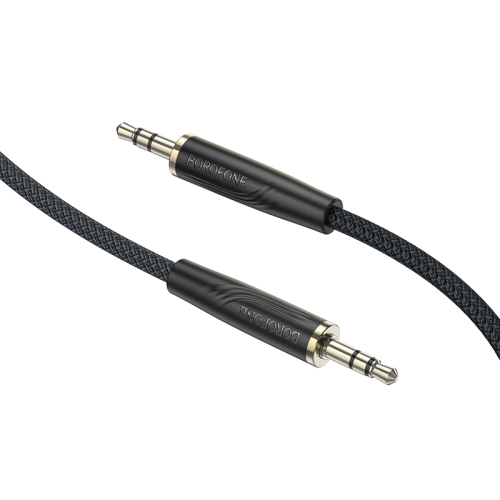 

Borofone BL23 3.5mm Refinado AUX Audio Cable, Length:1m(Black)