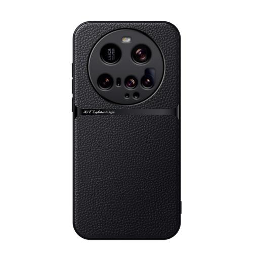 

For Xiaomi 15 Ultra Litchi Leather Magnetic Full Coverage Shockproof Phone Case(Black)