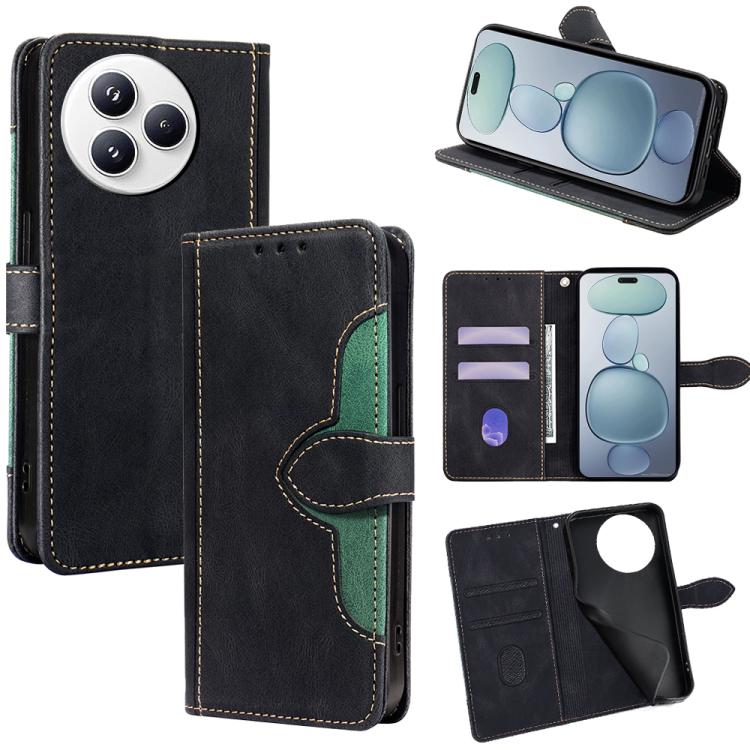 

For Xiaomi Civi 5 Pro 5G Skin Feel Magnetic Buckle Leather Phone Case(Black)
