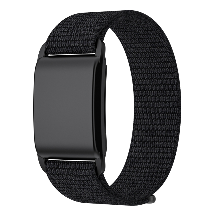 

For WHOOP Fitness Tracker Nylon Sport Watch Band Wristband(Black+Black)