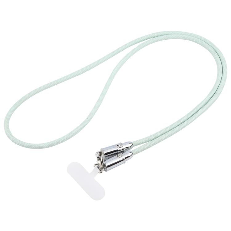 

Type-C to Type-C Data Charging Cable Crossbody Adjustable Phone Long Lanyard(Light Green)