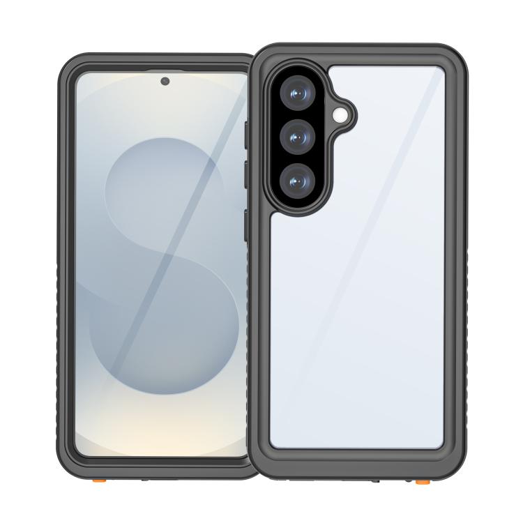 

For Samsung Galaxy S26 5G RedPepper Shockproof IP68 Waterproof PC Hybrid TPU Phone Case(Black)