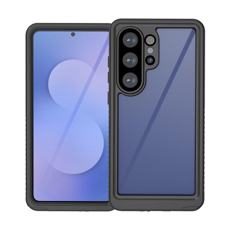 

For Samsung Galaxy S26 Ultra 5G RedPepper Shockproof IP68 Waterproof PC Hybrid TPU Phone Case(Black)