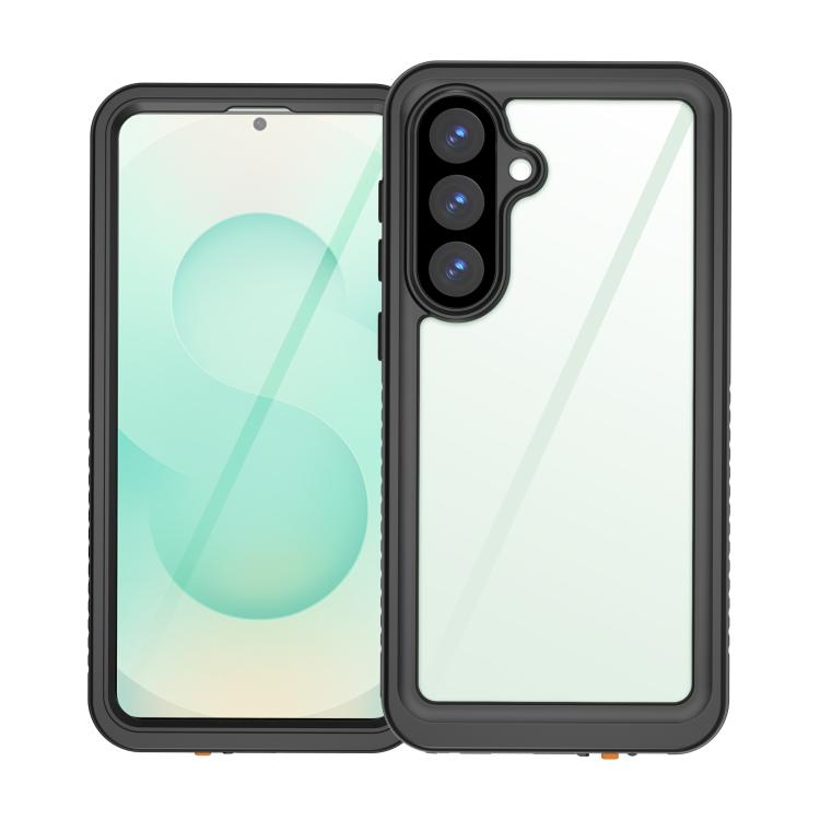 

For Samsung Galaxy S26+ 5G RedPepper Shockproof IP68 Waterproof PC Hybrid TPU Phone Case(Black)