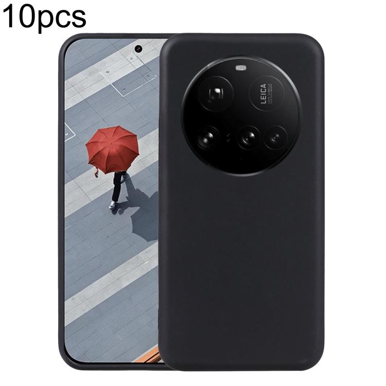 

For Xiaomi 17 Ultra by Leica 10pcs TPU Phone Case(Black)