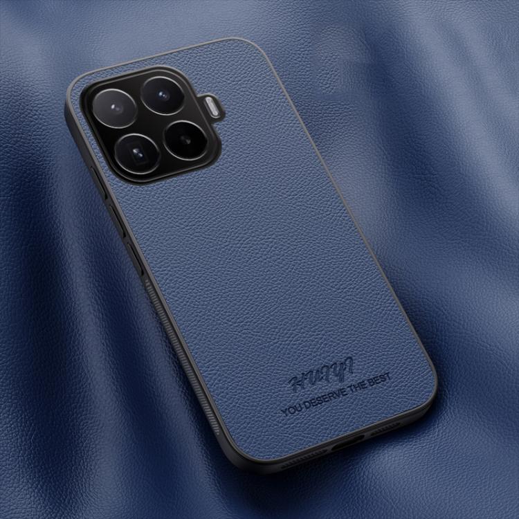 For Xiaomi 17T Pro 5G HUIYI Leather Magnetic Phone Case(Blue)