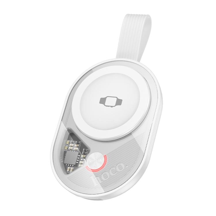 

hoco CW60 Whale Portable Mini Smart Watch Wireless Charger for Apple Watch(White)