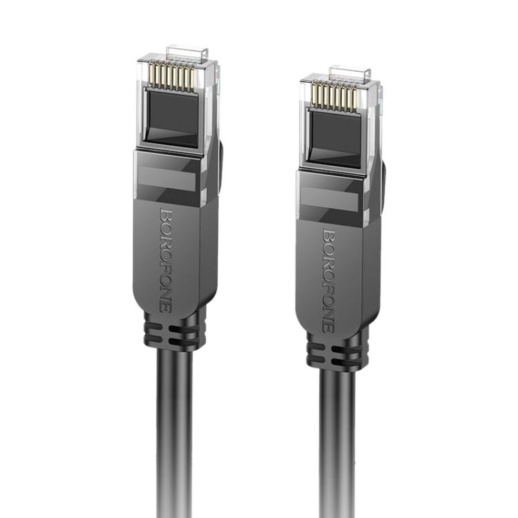 

Borofone BUS01 1m Home Bandwidth Gigabit Category 6 Network Cable(Black)
