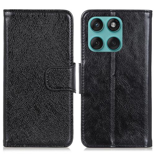 

For Motorola Edge 60 Fusion Nappa Texture Horizontal Flip Leather Phone Case(Black)