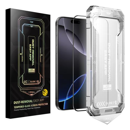 

For iPhone 16 Pro Easy Install HD Tempered Glass Film