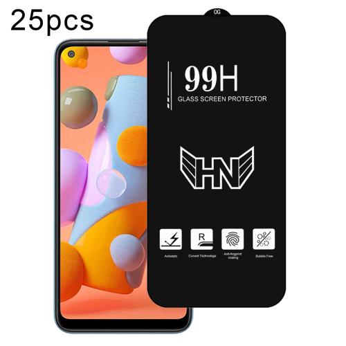 

For Samsung Galaxy A11 25pcs High Aluminum Large Arc Full Screen Tempered Glass Film