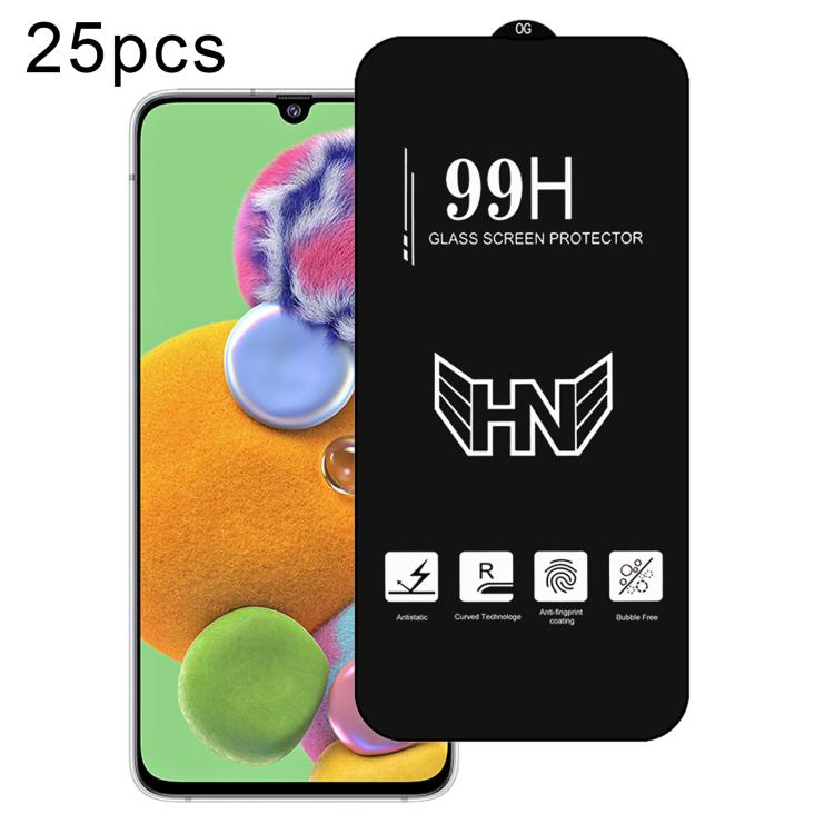 

For Samsung Galaxy A90 5G 25pcs High Aluminum Large Arc Full Screen Tempered Glass Film