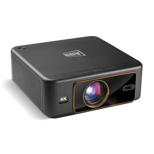 

AUN U002 1920x1080P 970ANSI Android 12 Home Theater Smart Projector, US Plug(Dark Grey)