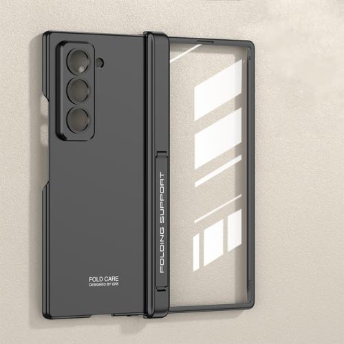 

For Samsung Galaxy Z Fold6 Slim GKK Integrated Magnetic Folding Hinge All-inclusive Phone Case(Black)