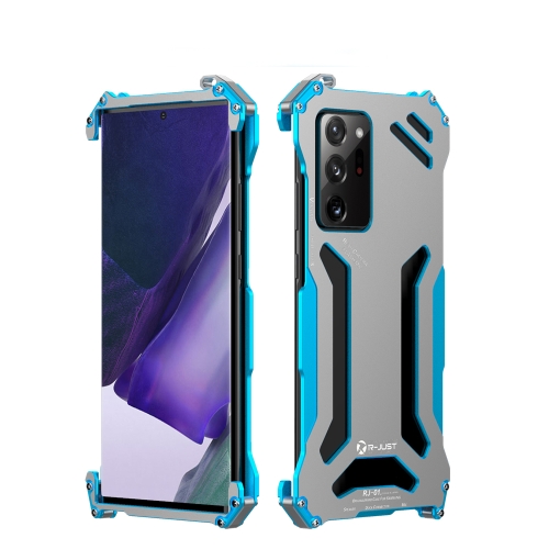

For Samsung Galaxy Note 20 Ultra R-JUST Shockproof Armor Metal Protective Case(Blue)