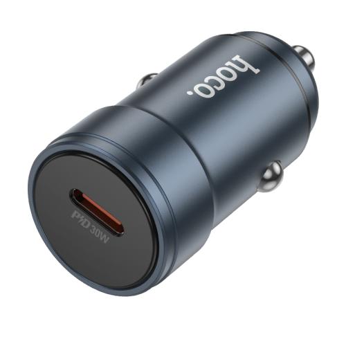 

hoco Z57 Glorious Single Port PD30W Car Charger(Grey)