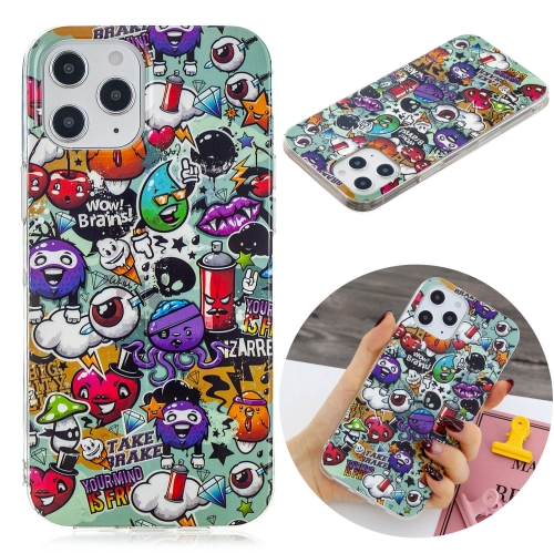 

For iPhone 12 Pro Max Luminous TPU Soft Protective Case(Rubbish)