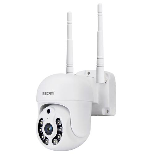 ESCAM WNK710 3MP HD Motion Detection WiFi Intelligent Dual-light Source Camera, EU Plug(White)