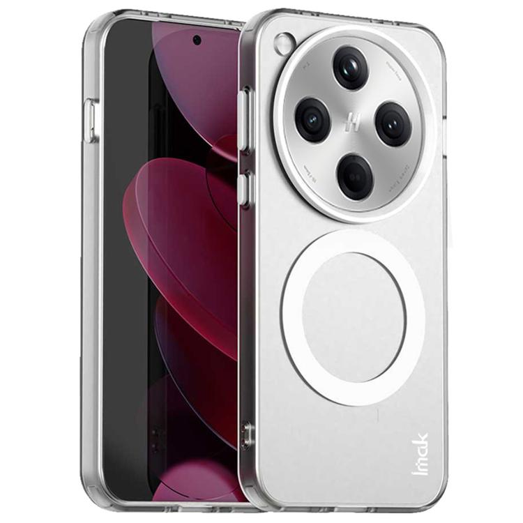 

For OPPO Find X8 IMAK Candy Series Shockproof MagSafe Phone Case(White)
