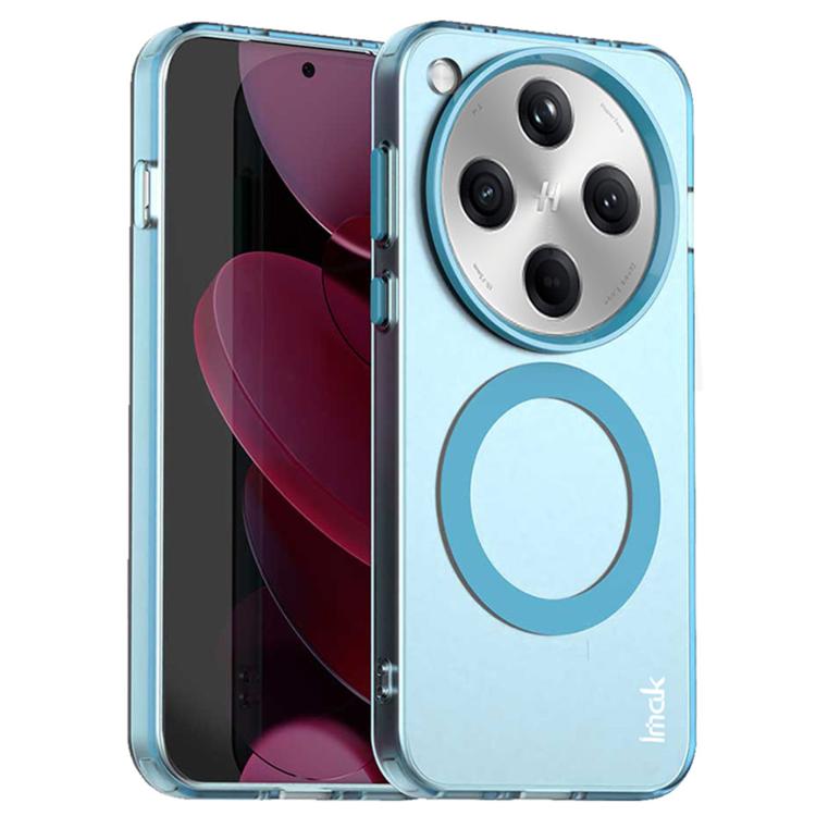 

For OPPO Find X8 IMAK Candy Series Shockproof MagSafe Phone Case(Blue)