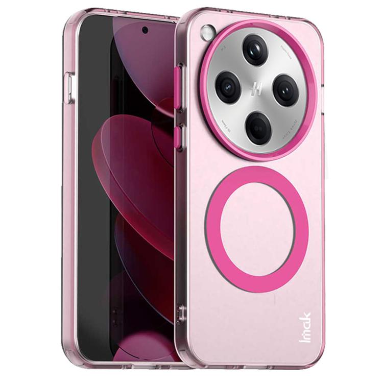 

For OPPO Find X8 IMAK Candy Series Shockproof MagSafe Phone Case(Red)