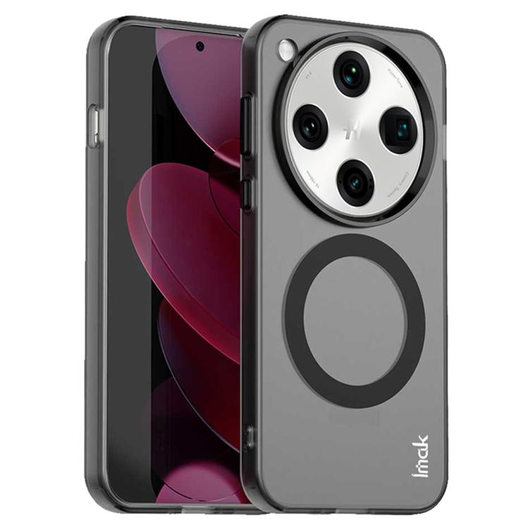 

For OPPO Find X8 Pro IMAK Candy Series Shockproof MagSafe Phone Case(Black)