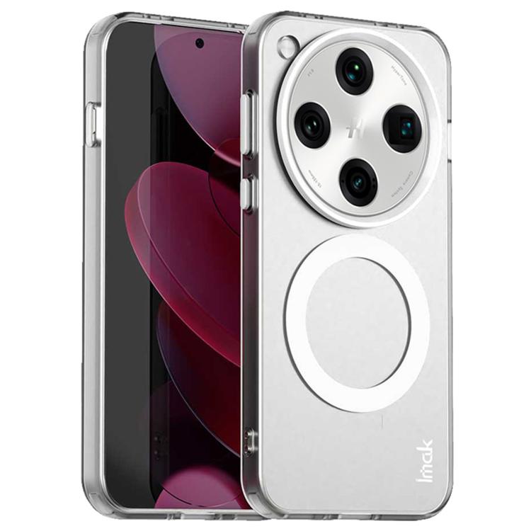 

For OPPO Find X8 Pro IMAK Candy Series Shockproof MagSafe Phone Case(White)